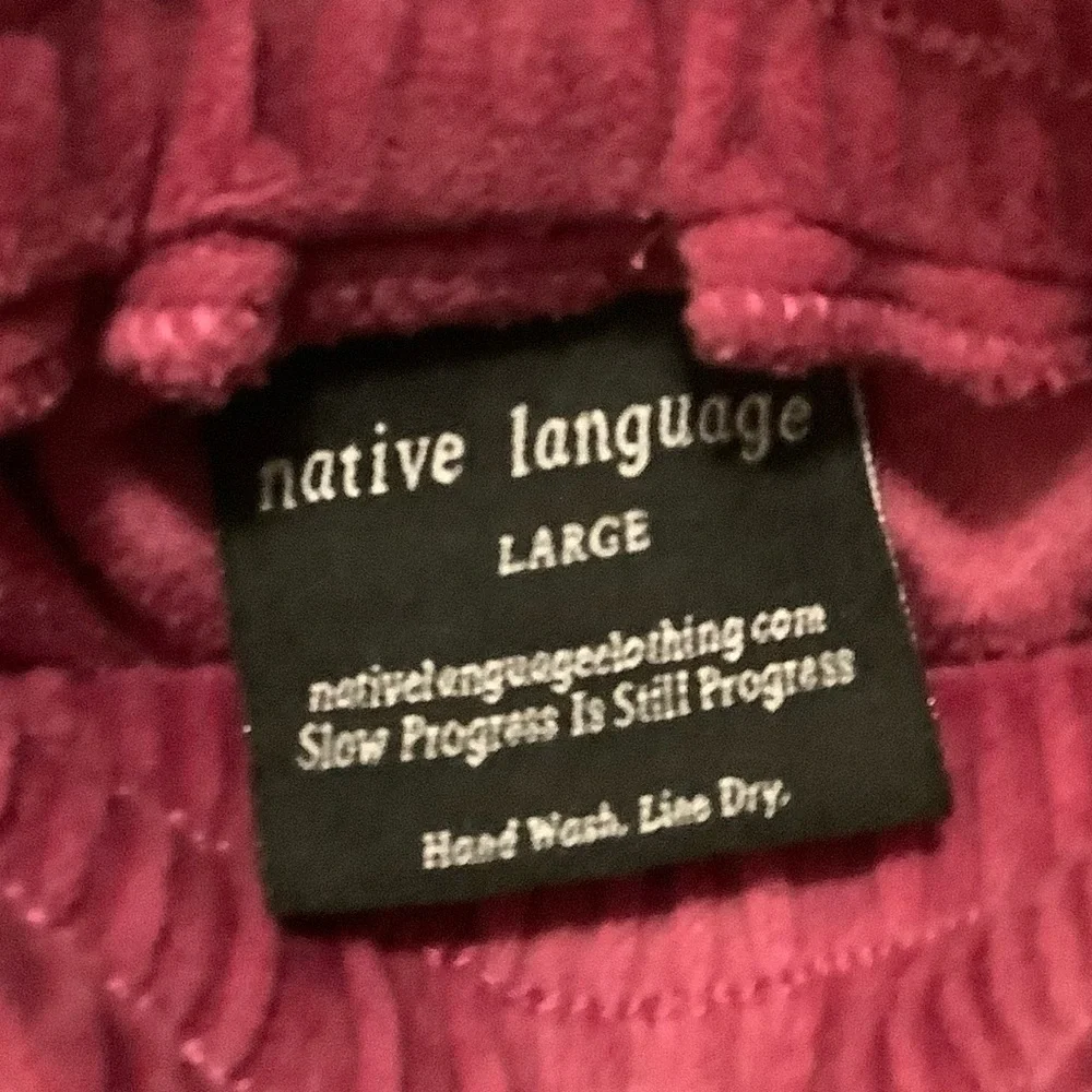 Native Language| Velour Drawstring Women’s Shorts Shorties- Raspberry Pink